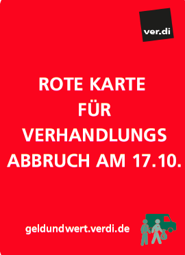 DAS MACHTG MAN NICHT  – VERHANDLUNGSABBRUCH DER ARBEITGEBER